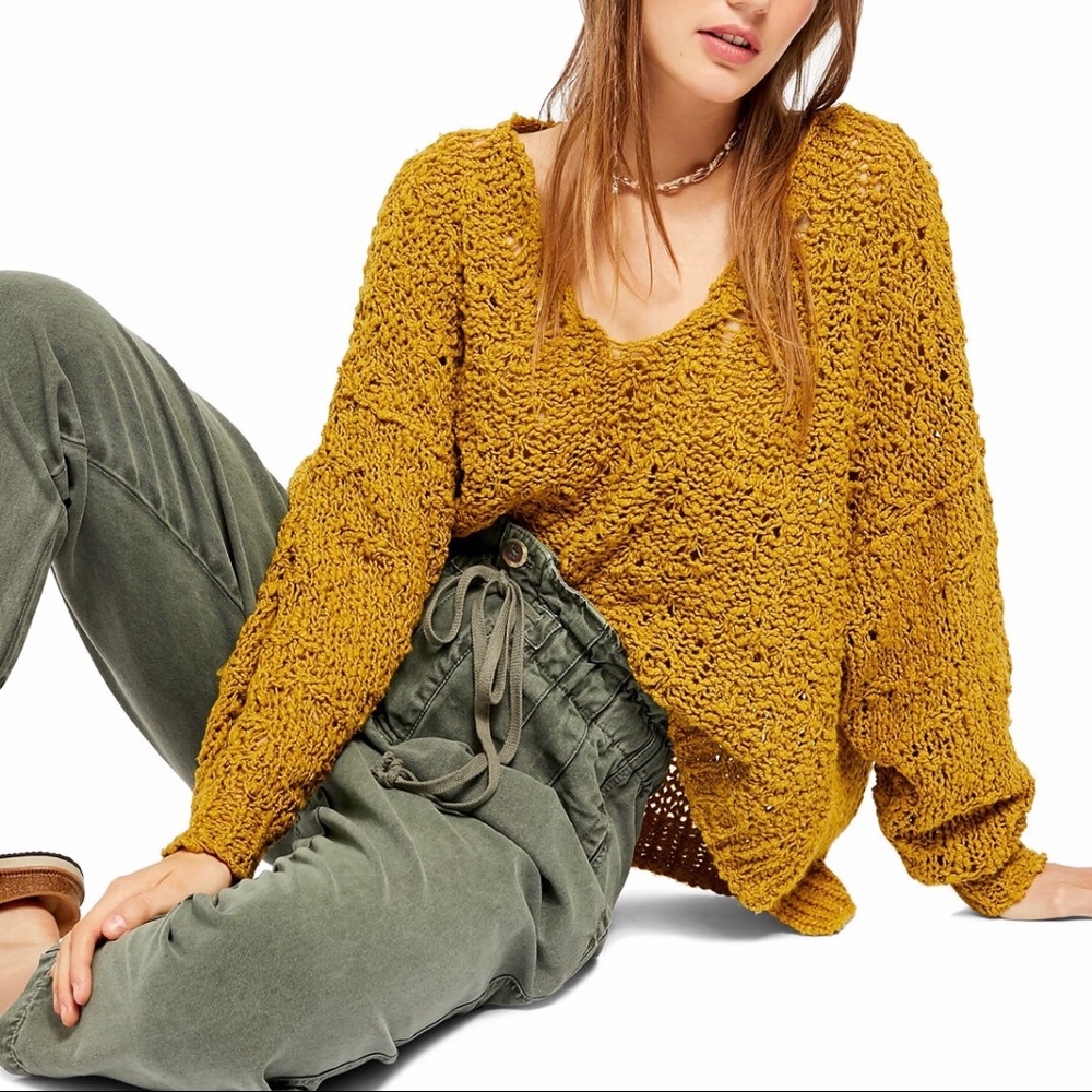 Free People Sunday Shore sweater - Picture 2 of 15